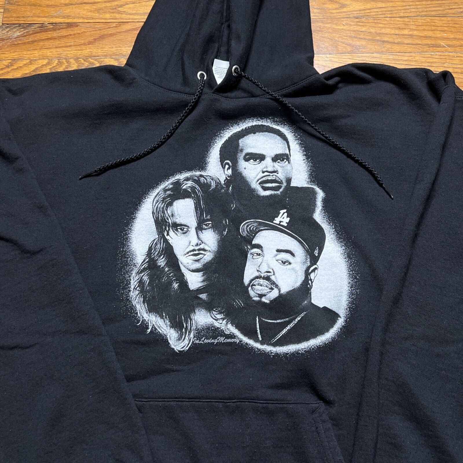 Hanes IN LOVING MEMORY TOUR HOODIE XL BONES XAVIER WULF EDDY BAKER Size US XL / EU 56 / 4 - 2 Thumbnail
