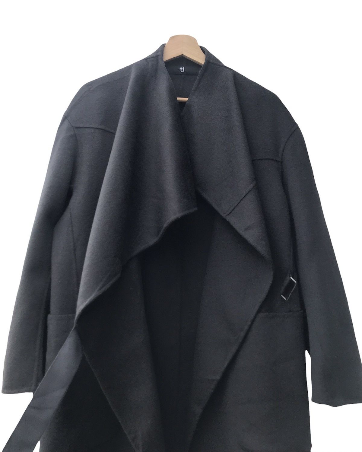 Jil Sander × Uniqlo +J Cashmere Blend Collarless Coat Size M / US 6-8 / IT 42-44 - 7 Thumbnail