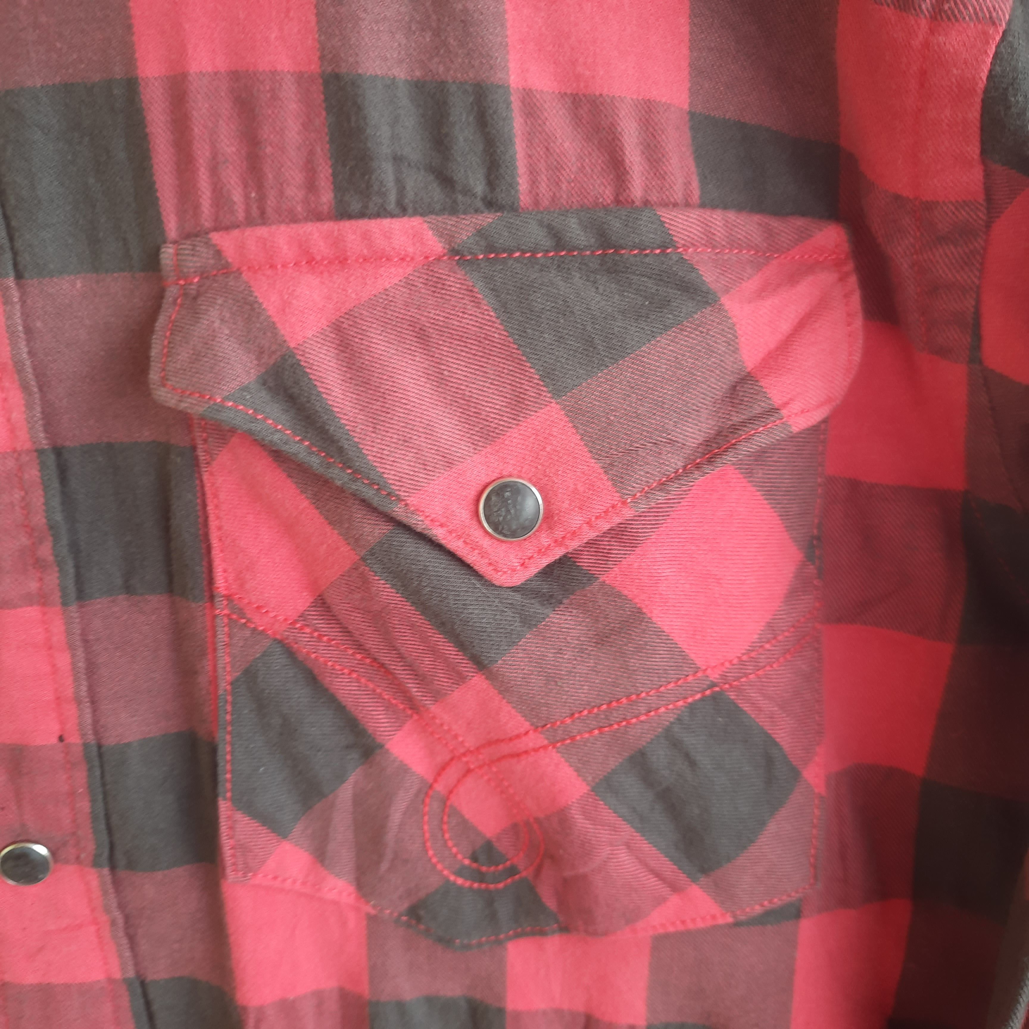 Japanese Brand Back Number x Rough Plaid Shirts Size US M / EU 48-50 / 2 - 4 Thumbnail