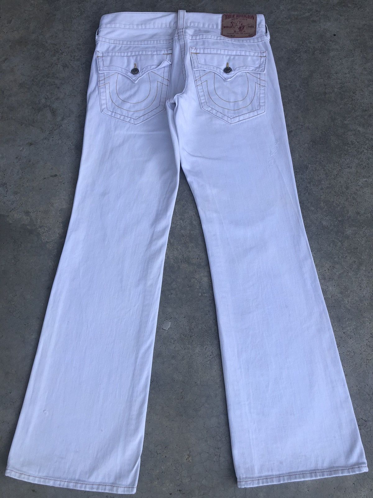 True Religion Vintage True Religion Flared Jeans Distressed Jeans Size US 34 / EU 50 - 3 Thumbnail