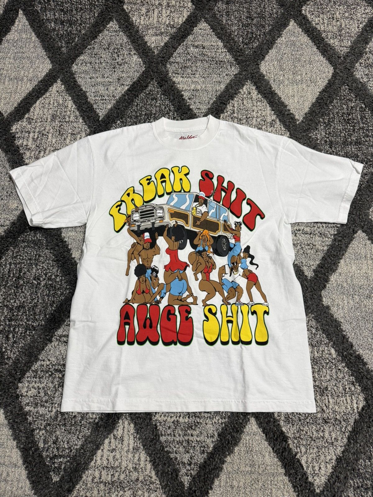 AWGE Awge Asap Rocky Freak Sh*t Awge Sh*t Tee Size M Size US M / EU 48-50 / 2 - 1 Thumbnail