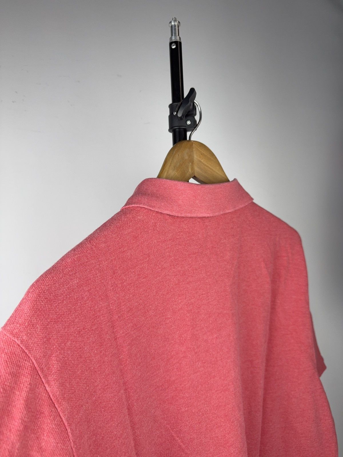 Polo Ralph Lauren Luxury 00s Polo Ralph Lauren Custom Slim Fit Pink Polo Shirt Size US XL / EU 56 / 4 - 10 Thumbnail