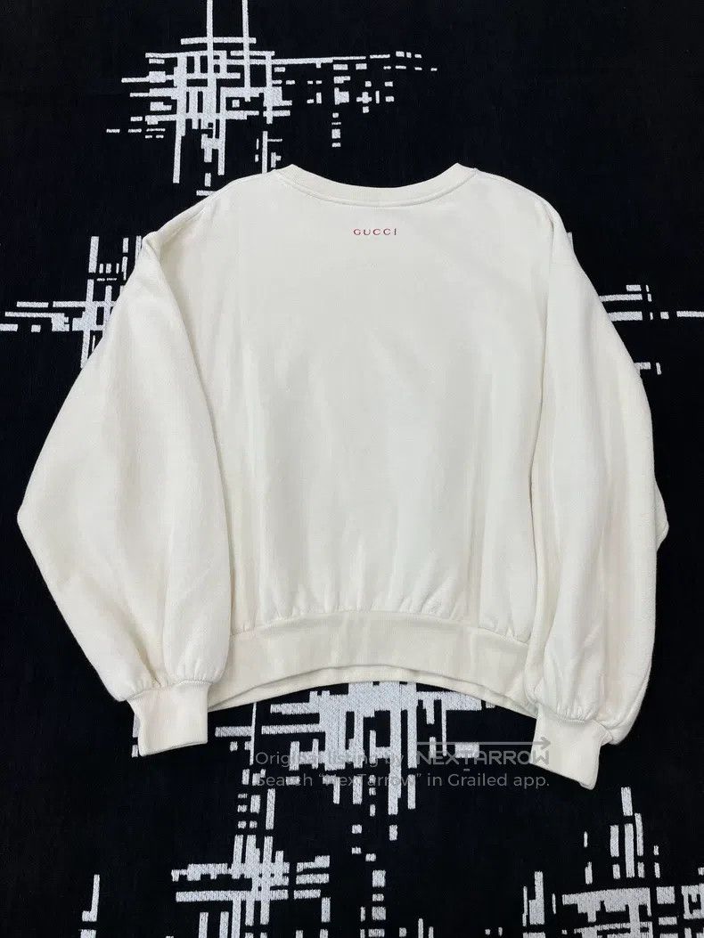 Gucci Gucci Cat sequined letter sweatshirt Size US S / EU 44-46 / 1 - 3 Thumbnail