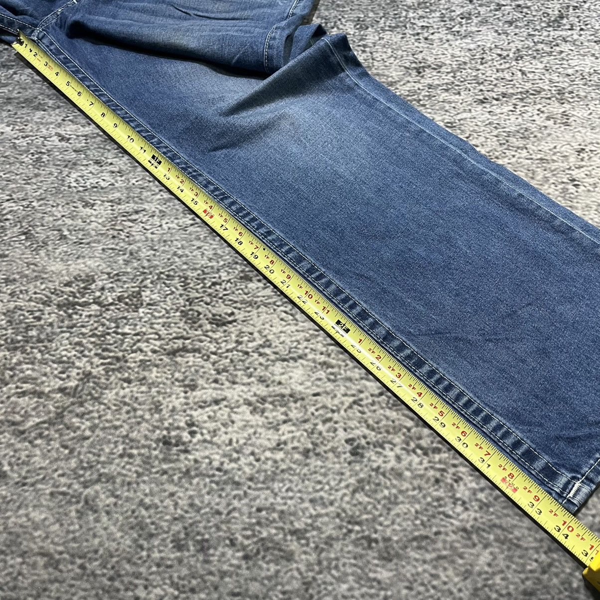 True Religion True Religion Blue Straight Fit Denim Y2K Hip-Hop Jeans Size US 44 / EU 60 - 13 Thumbnail
