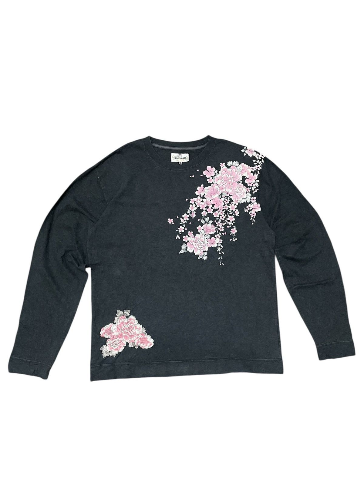 Japanese Brand Vintage Japanese Brand Karakuri Tamashii Sukajan Tee Shirt Size US L / EU 52-54 / 3 - 1 Thumbnail