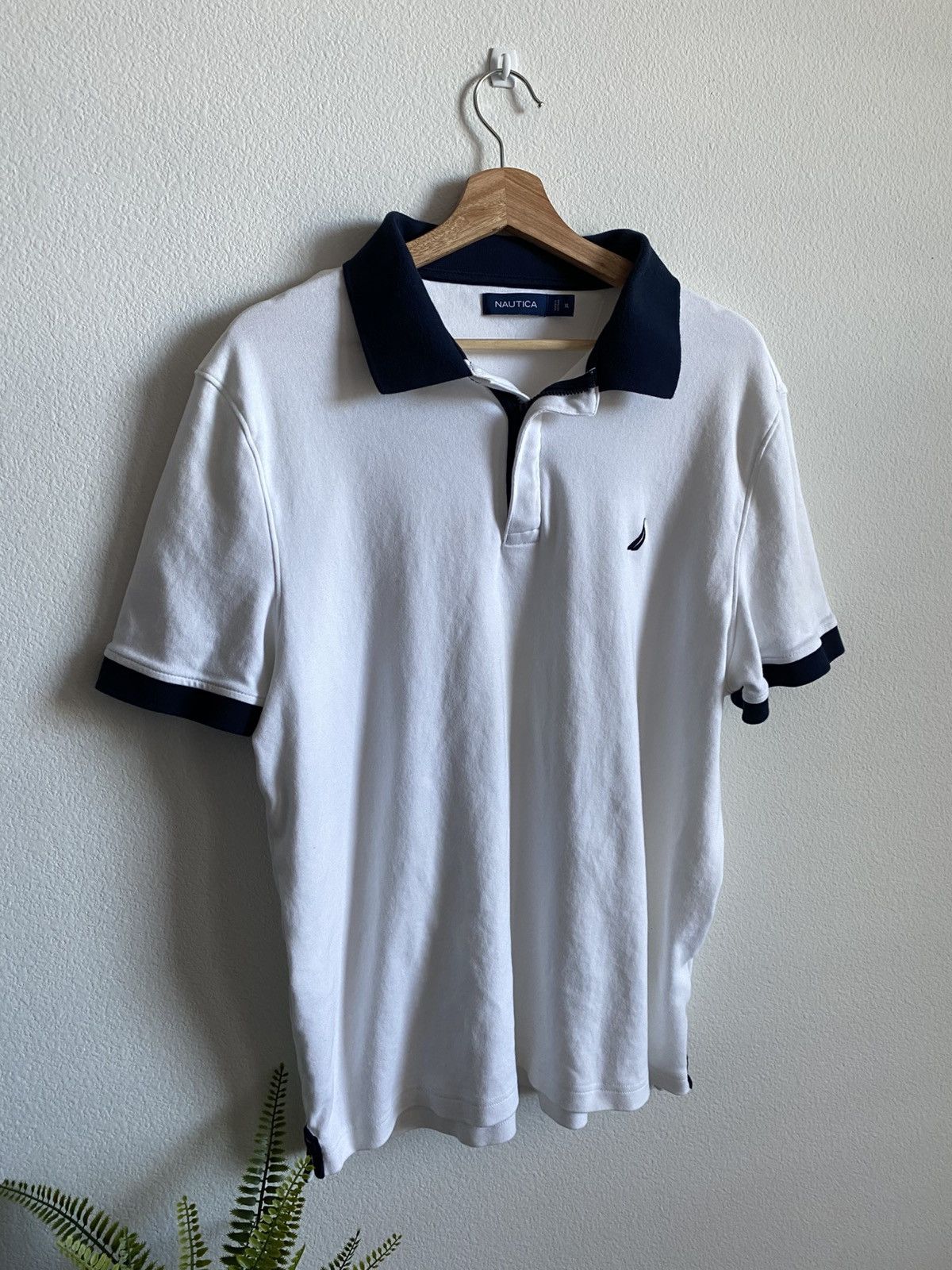 Nautica Nautica Quarter Zip Polo Shirt Size US XL / EU 56 / 4 - 2 Thumbnail