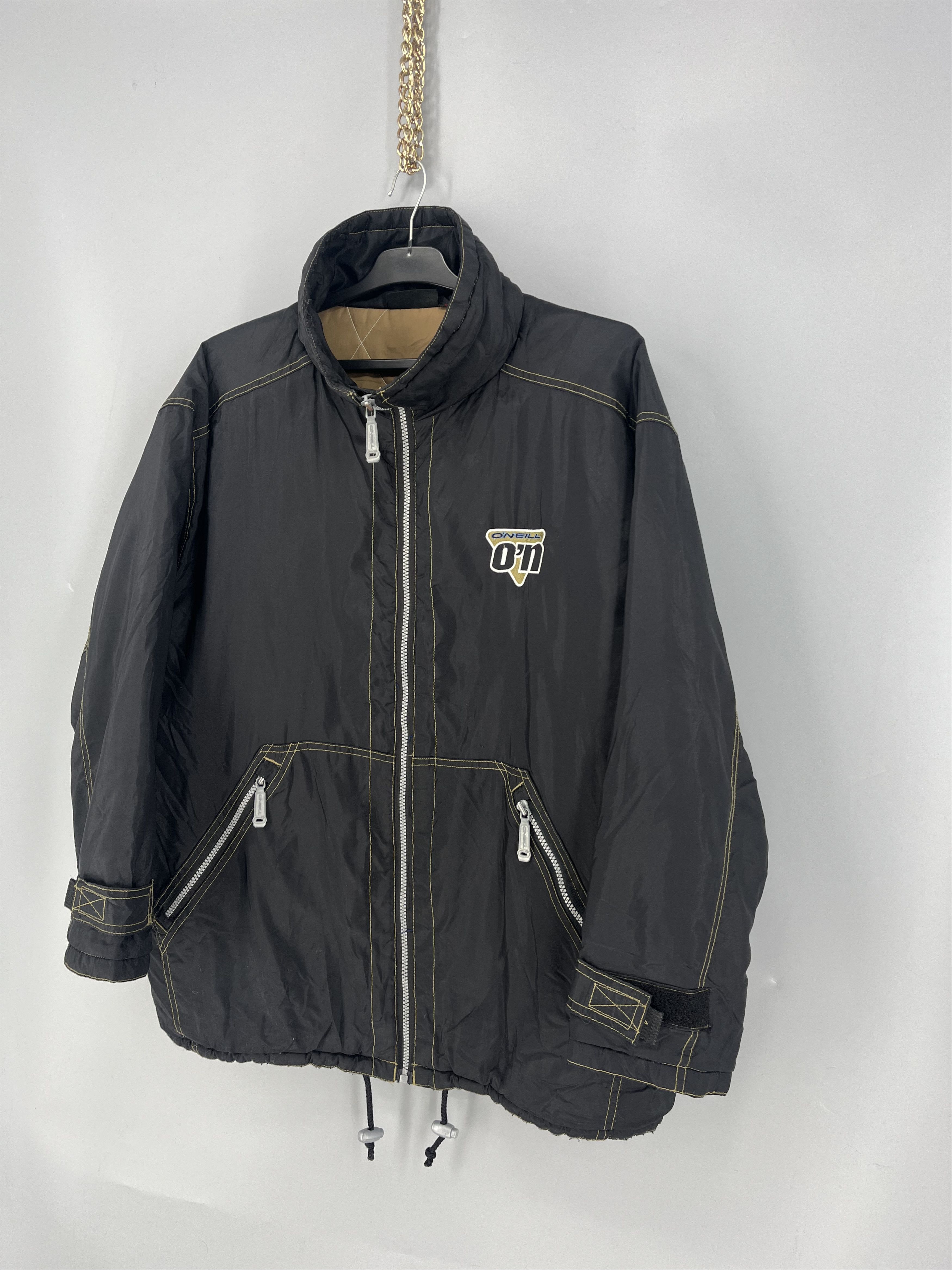 O'Neill Vintage 90s O'Neill Snowboard Jacket Black Insulated Size US S / EU 44-46 / 1 - 3 Thumbnail
