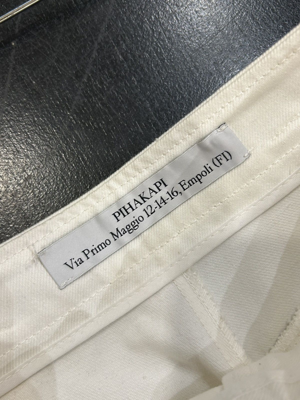 PIHAKAPI Pihkapi White Belt Denim Jeans Size US 28 / EU 44 - 3 Thumbnail