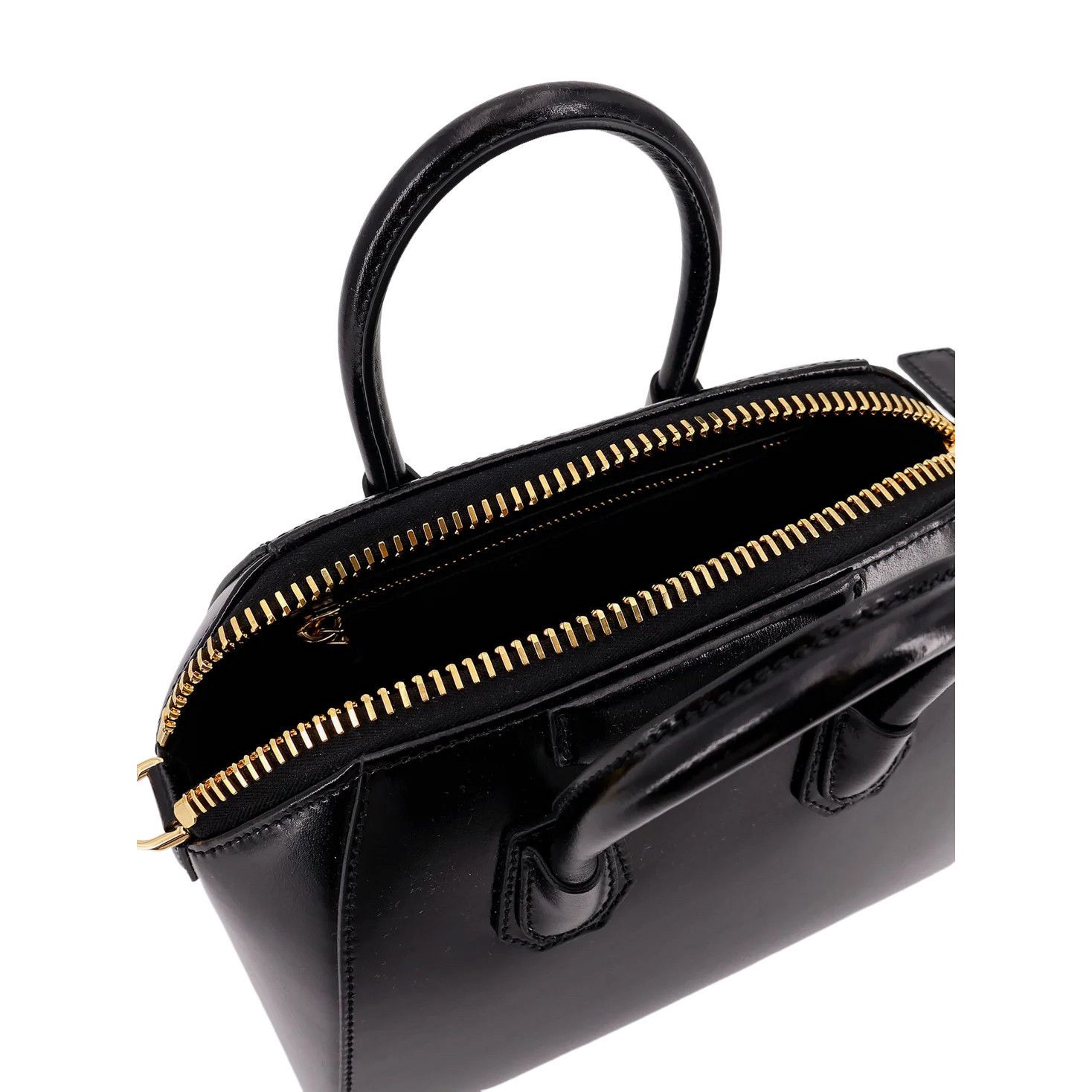 Givenchy GIVENCHY Antigona Mini Black Leather Top Handle New & Authen Size ONE SIZE - 4 Thumbnail