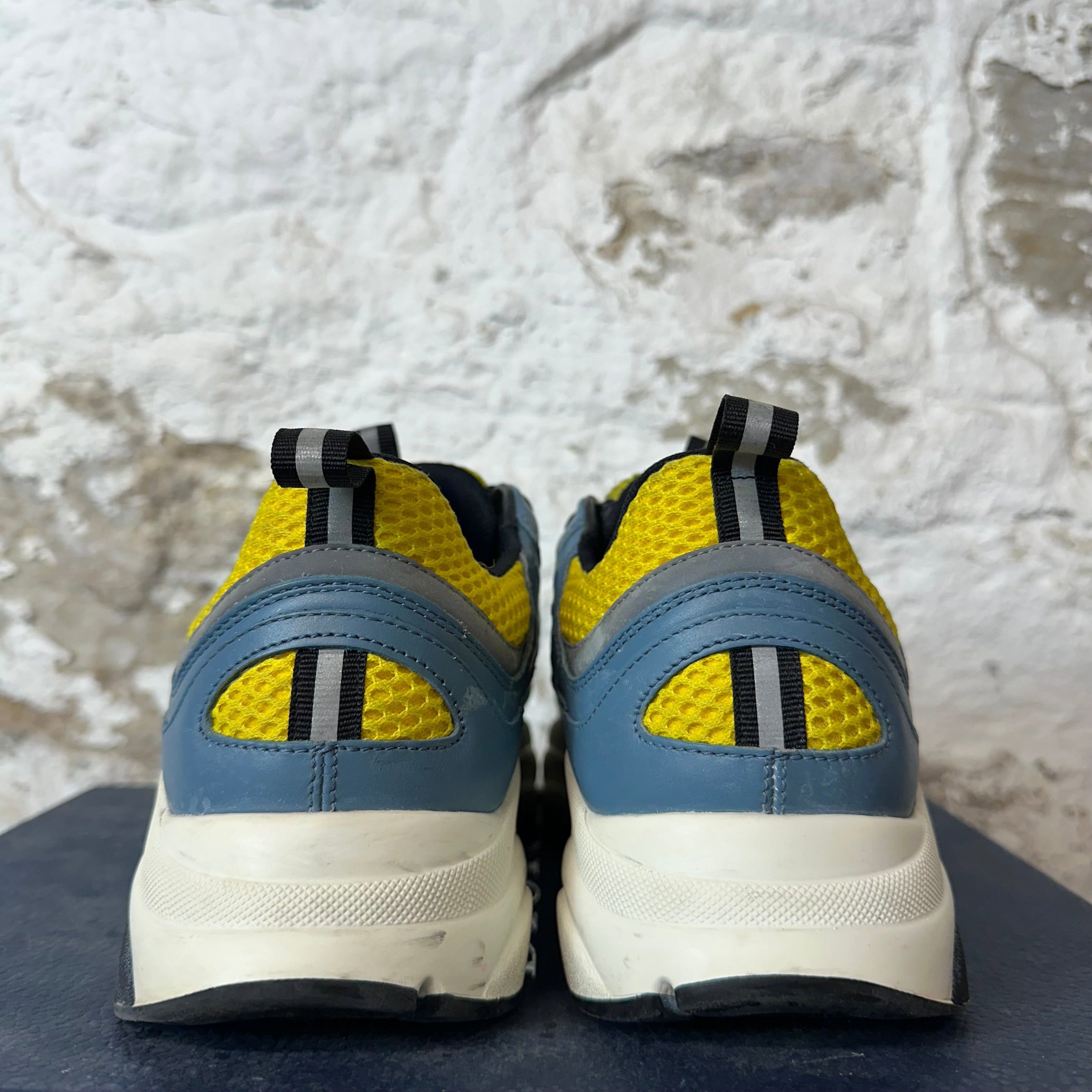 Dior Dior B22 Blue Yellow White Sneaker Sz 8 (41) Size US 8 / EU 41 - 5 Thumbnail