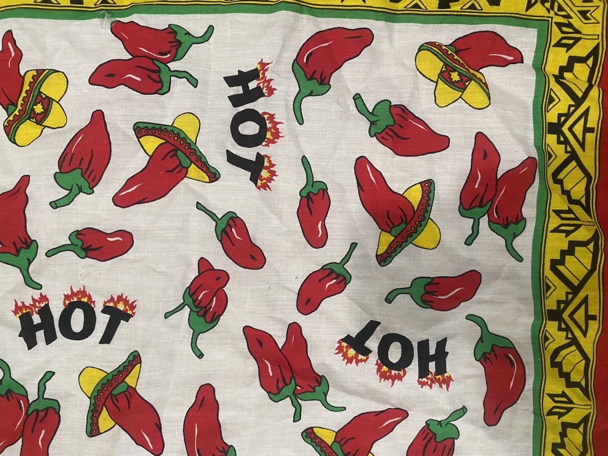 Vintage Vintage Red Hot Chili Peppers bandana scarf Size ONE SIZE - 3 Thumbnail