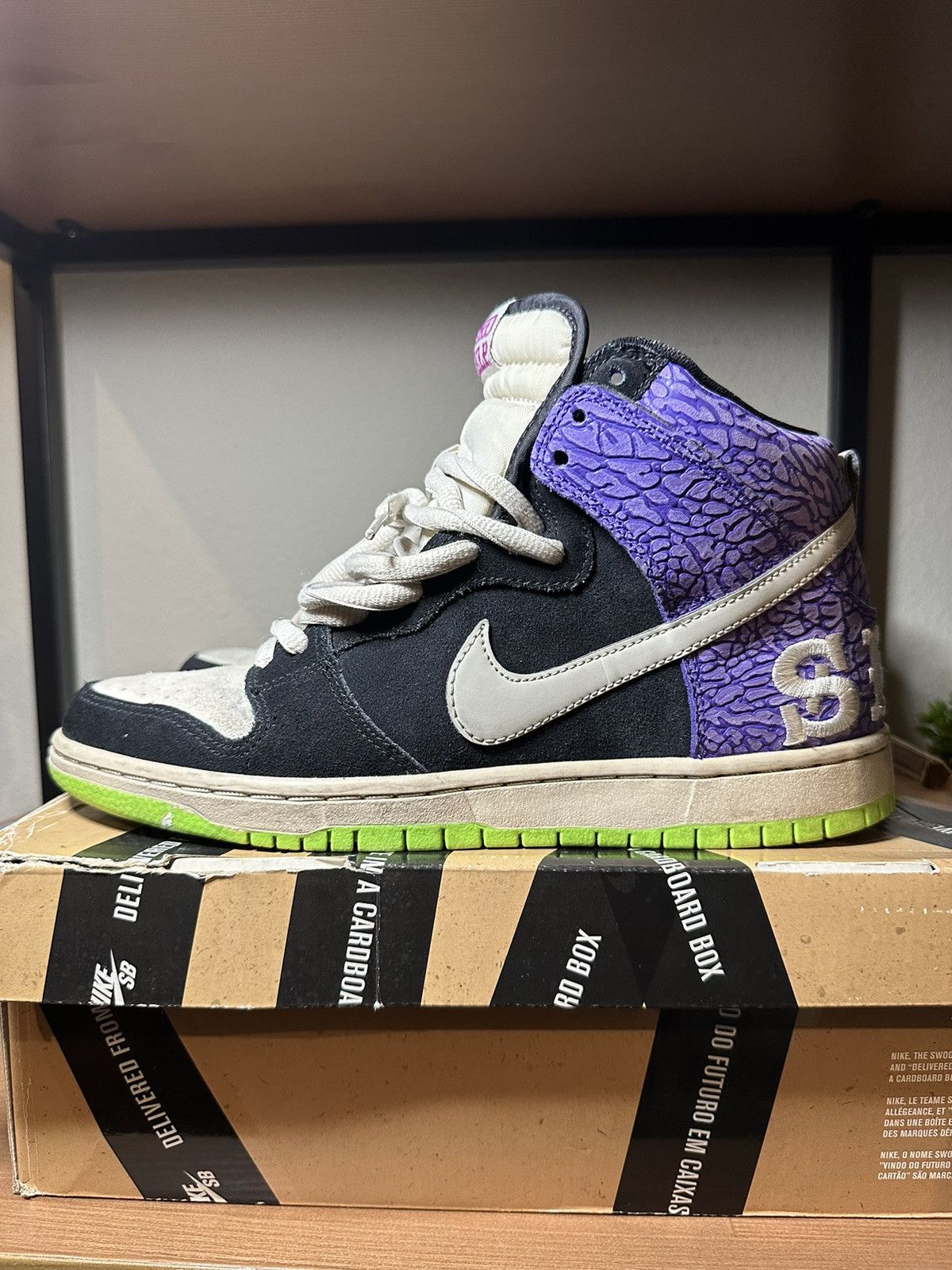 Made In Usa Nike Nike Dunk High Send Help 2 Grailed