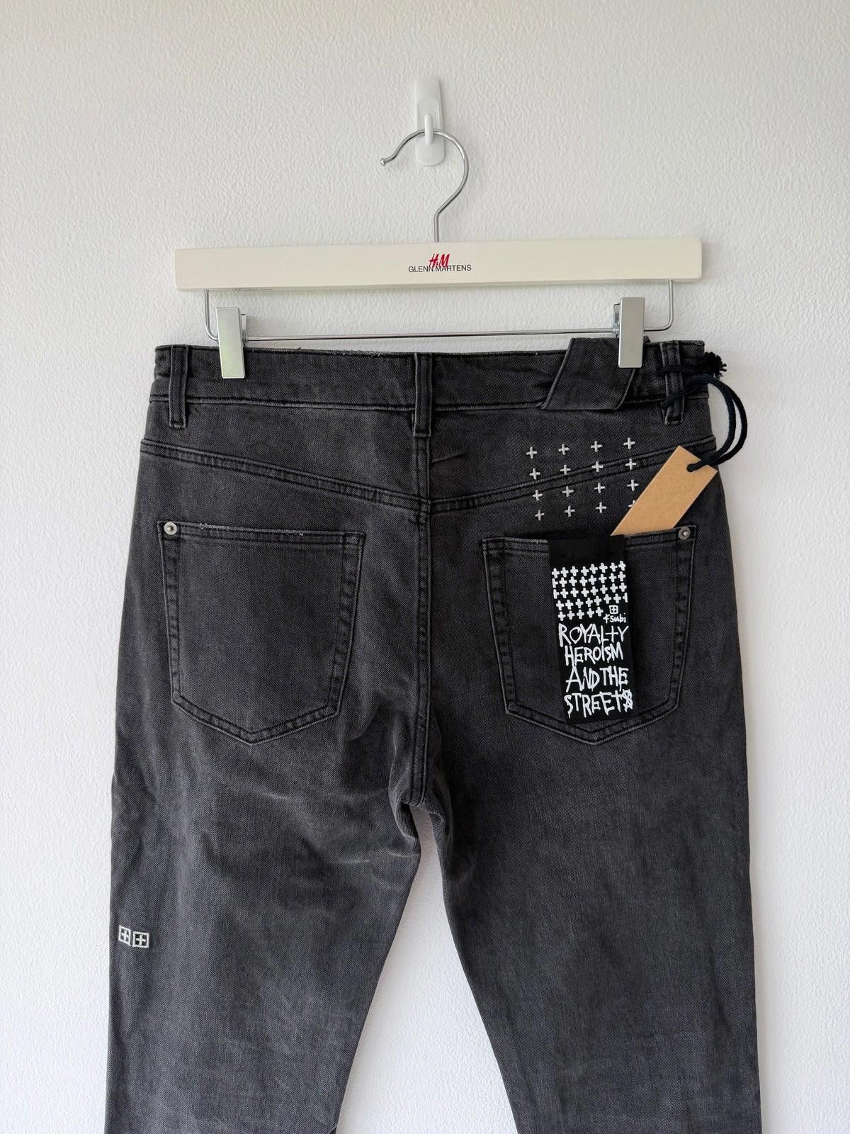 Ksubi new Ksubi mens jeans chitch powder grey black outfield 32 Size US 32 / EU 48 - 6 Thumbnail