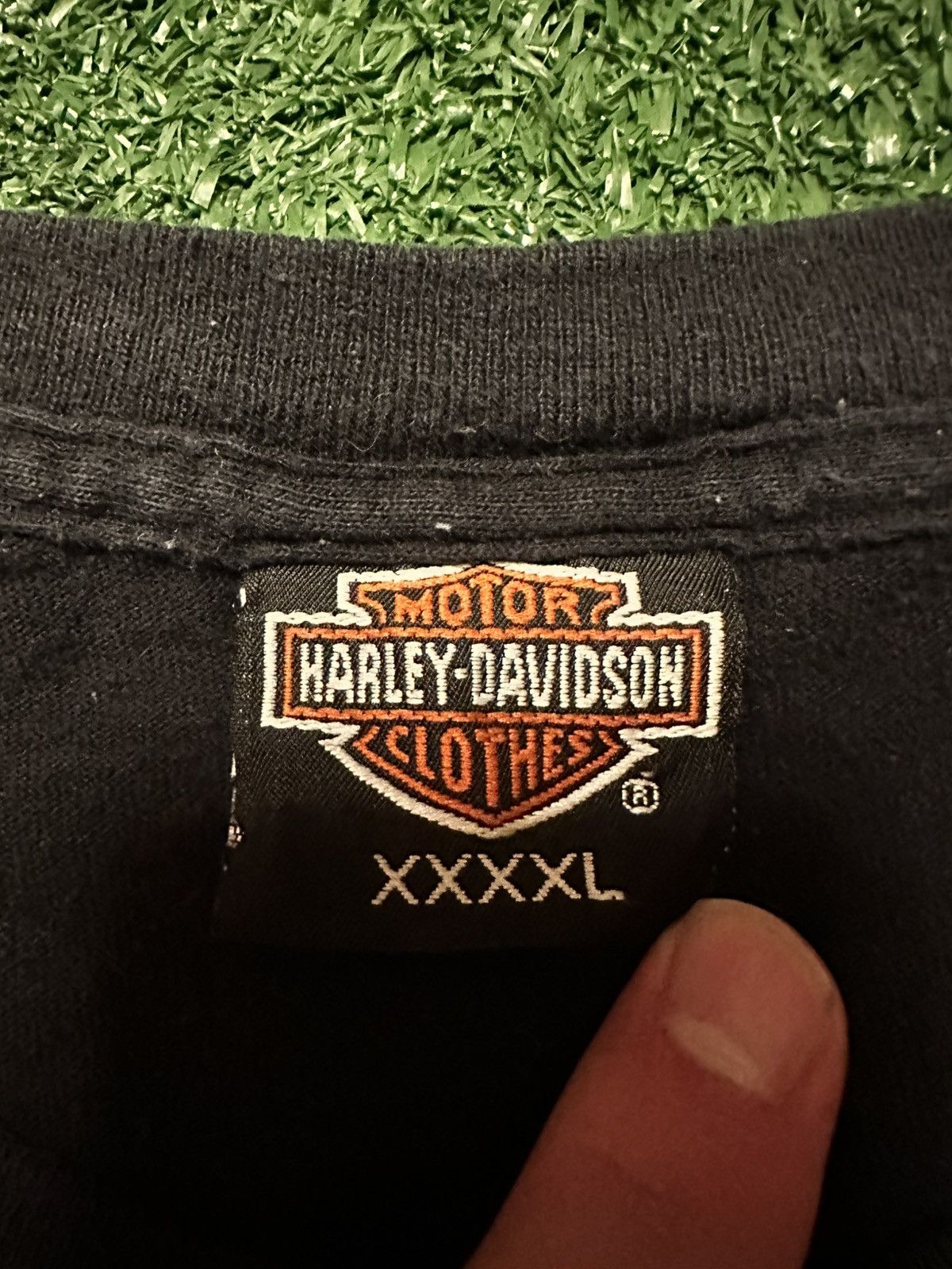 Harley Davidson Vintage 1993 Harley Davidson ‘Fear Not!’ Biker Racing Shirt Size US XXL / EU 58 / 5 - 3 Thumbnail