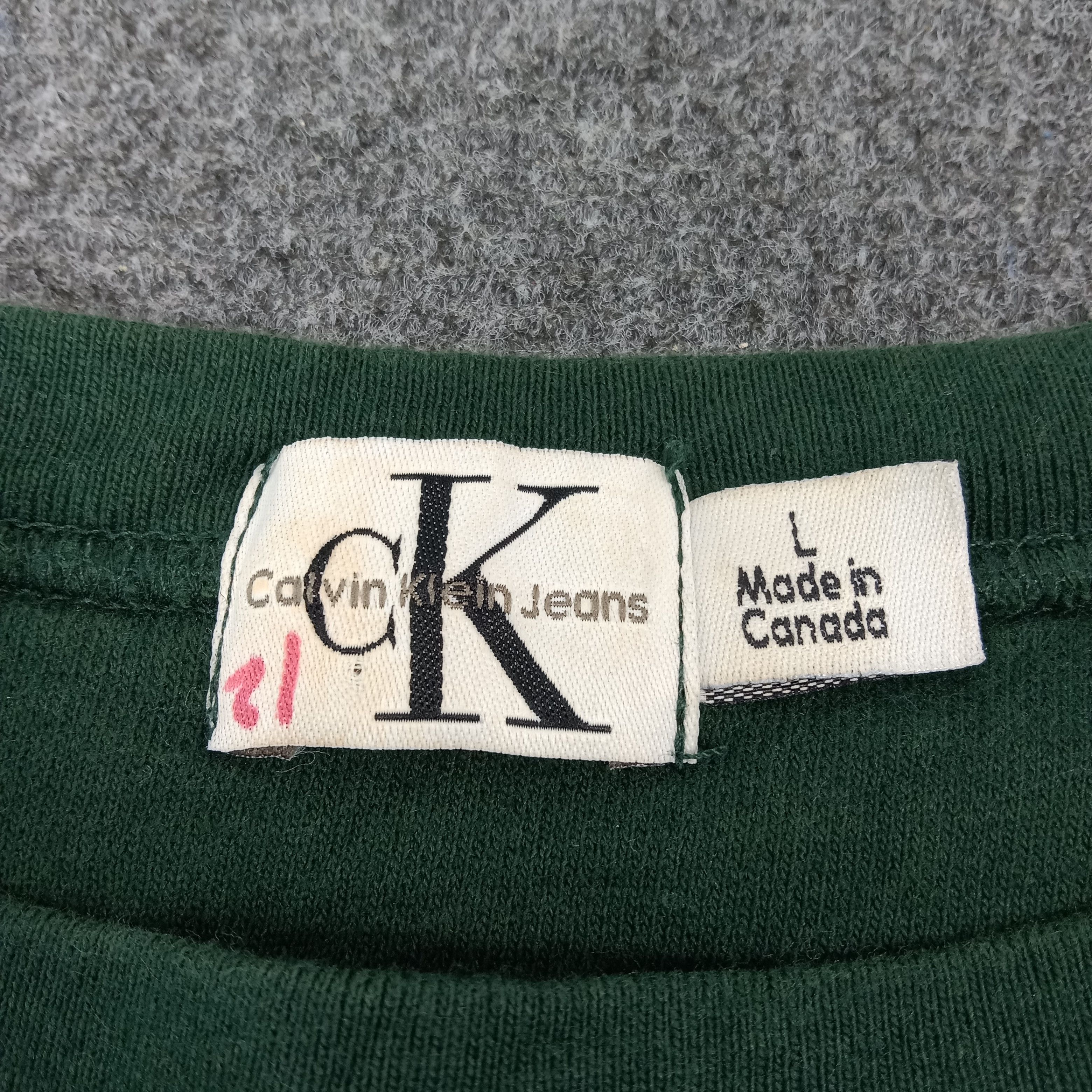 Calvin Klein Calvin Klein Made In Canada Sweatshirt C263N4 Size US XL / EU 56 / 4 - 3 Thumbnail