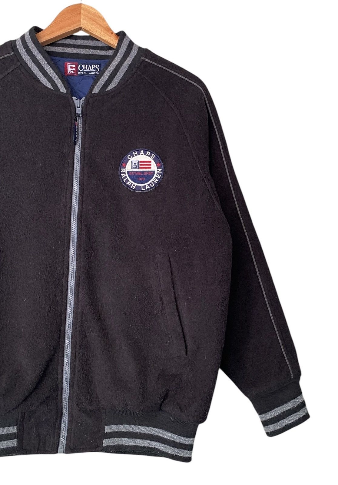 Chaps Ralph Lauren Black Fleece CHAPS RALPH LAURENT Zipper Jacket (M) Size US M / EU 48-50 / 2 - 2 Thumbnail