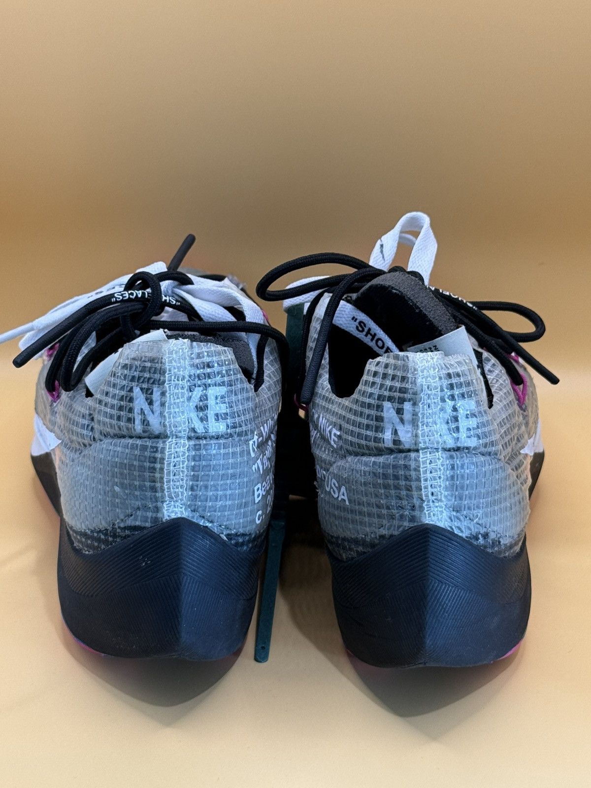 Nike × Off-White Nike Off-White Vapor Street Laser Fuchsia Size 6.5 Size US 6.5 / IT 36.5 - 3 Thumbnail