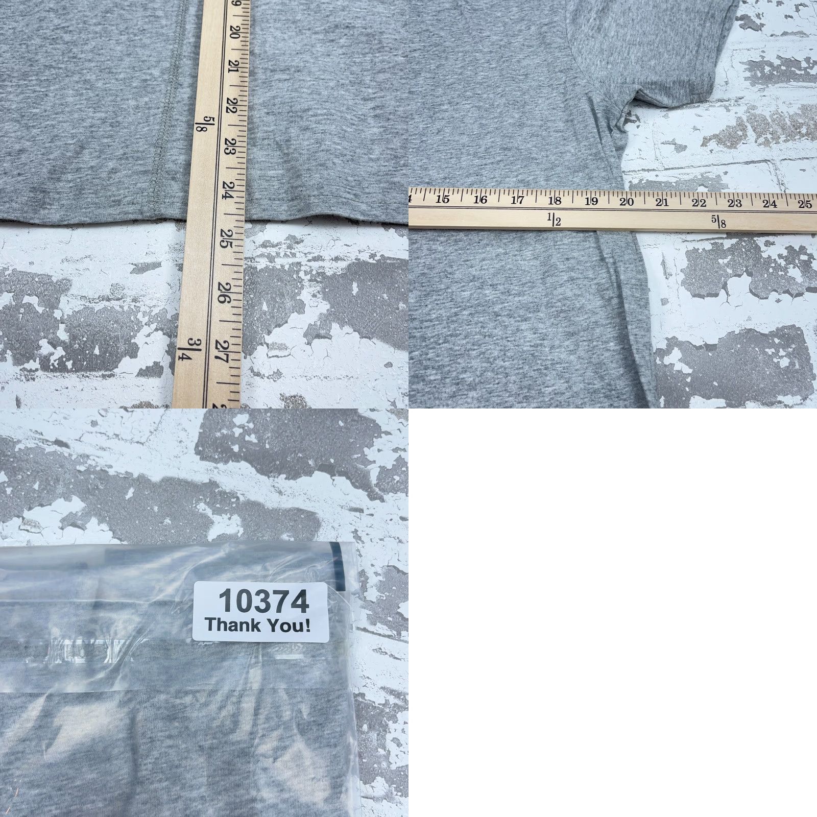 Etro AC DC Shirt Women Large Gray Tee Highway To Hell 79 Tour Retro Faded Ladies Top Size L / US 10 / IT 46 - 8 Thumbnail