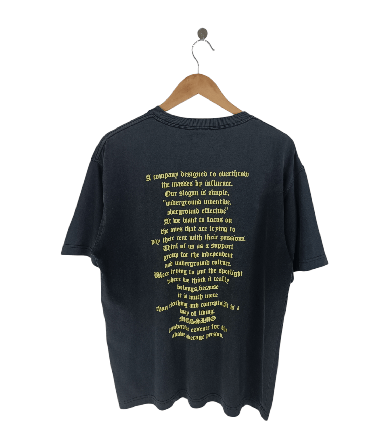 Mossimo VINTAGE 90'S MOSSIMO SPORT F THE MASSES FADED VERY RARE TEE Size US L / EU 52-54 / 3 - 2 Thumbnail