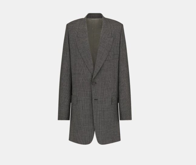 Dior o1w1db10425 493C237 Long Jacket in Grey Size US M / EU 48-50 / 2 - 1 Thumbnail