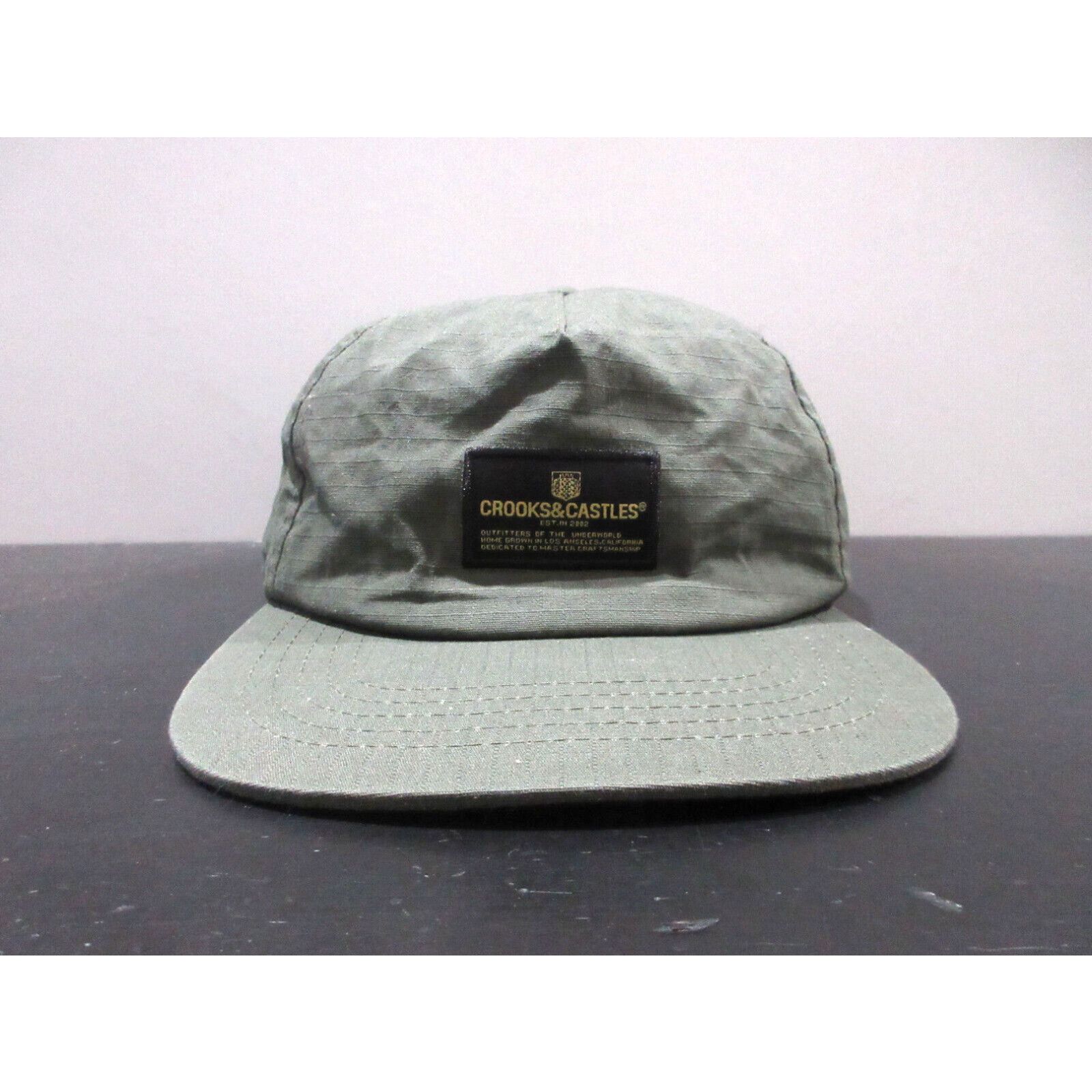 Crooks & Castles Crooks & Castles Hat Cap Snap Back Green Streetwear ...