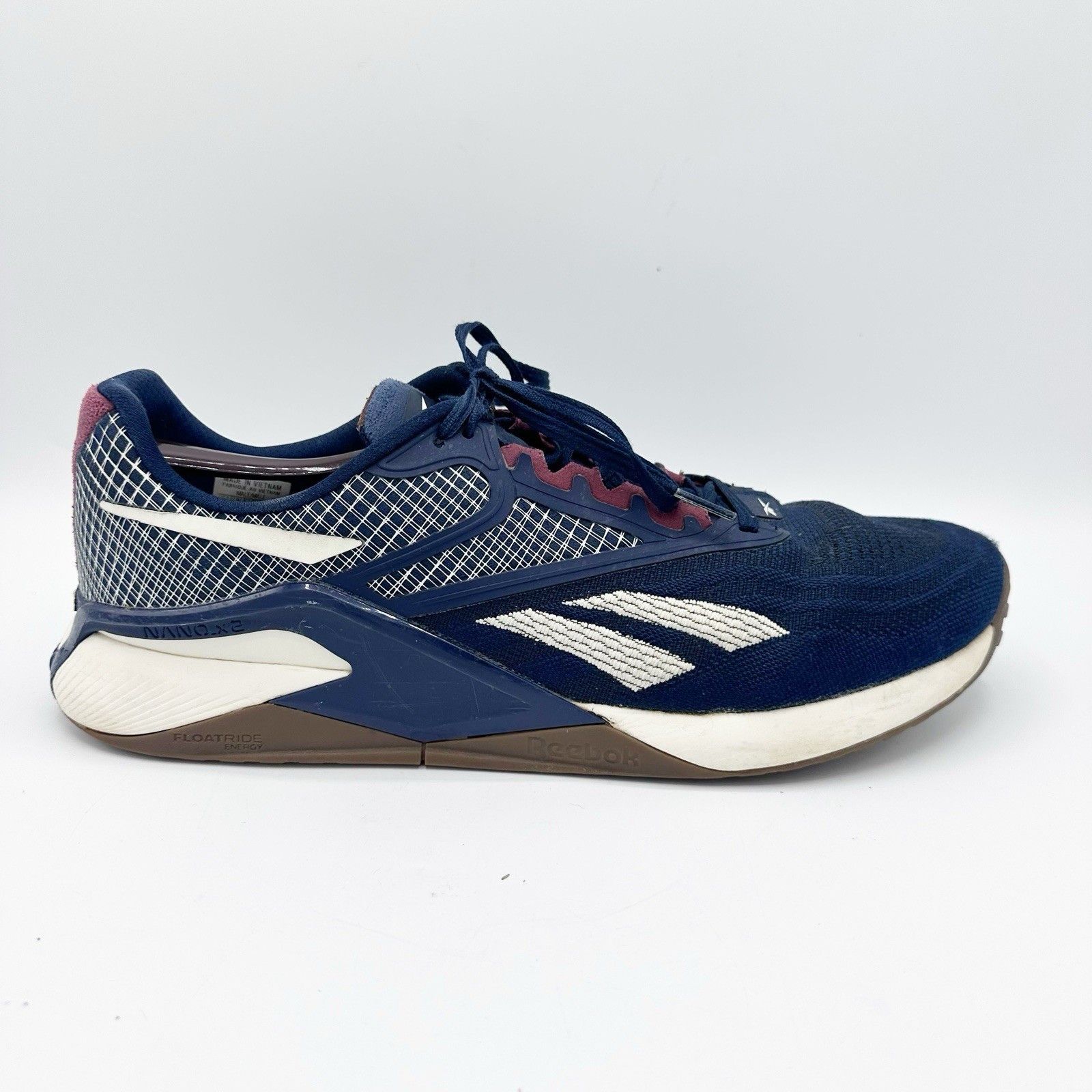 Reebok Reebok Nano X2 Mens Blue Cross Training Shoes Size 12.5 Size US 12.5 / EU 45-46 - 3 Thumbnail