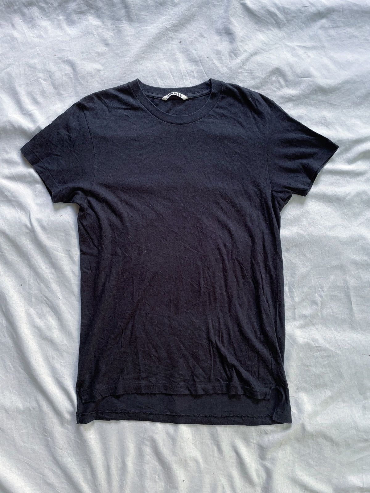Auralee AURALEE BLACK CASUAL TEE Size US S / EU 44-46 / 1 - 1 Thumbnail