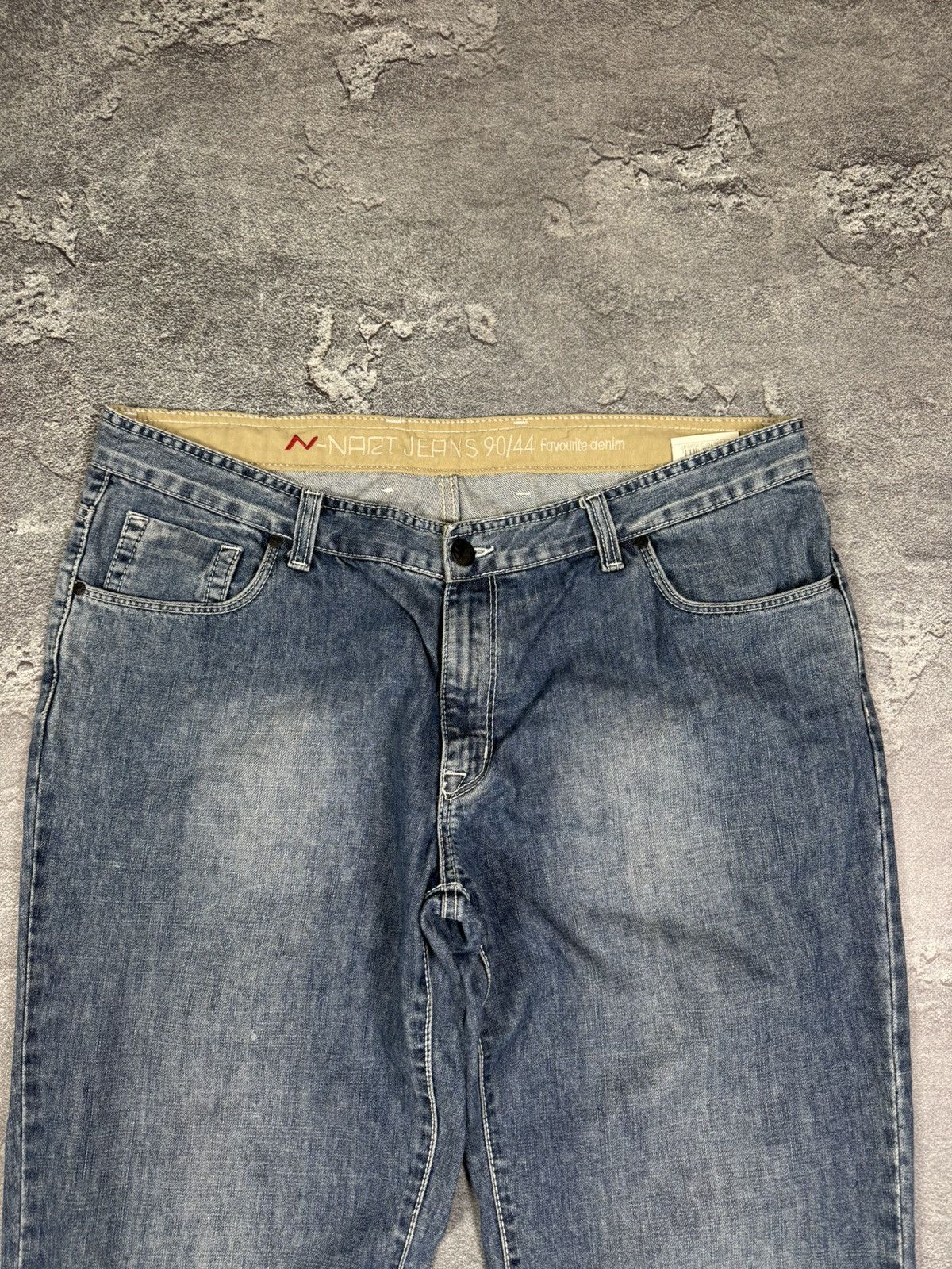 If Six Was Nine 2000s Nart Y2K Flare Bootcut Washed Jeans Size 36 Size US 36 / EU 52 - 5 Thumbnail