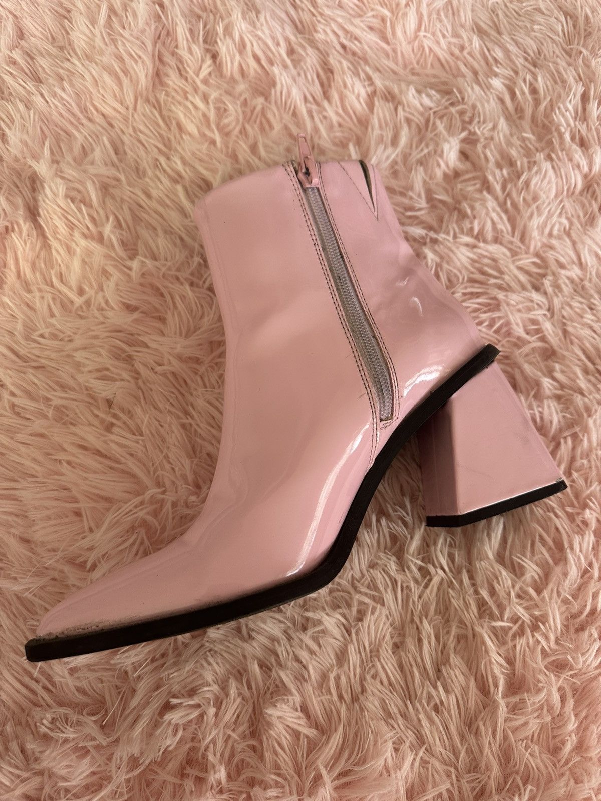 BP. Light Pink BP GoGo Ankle Boots Womens Booties Heels Size 7 Size US 7 / IT 37 - 9 Thumbnail