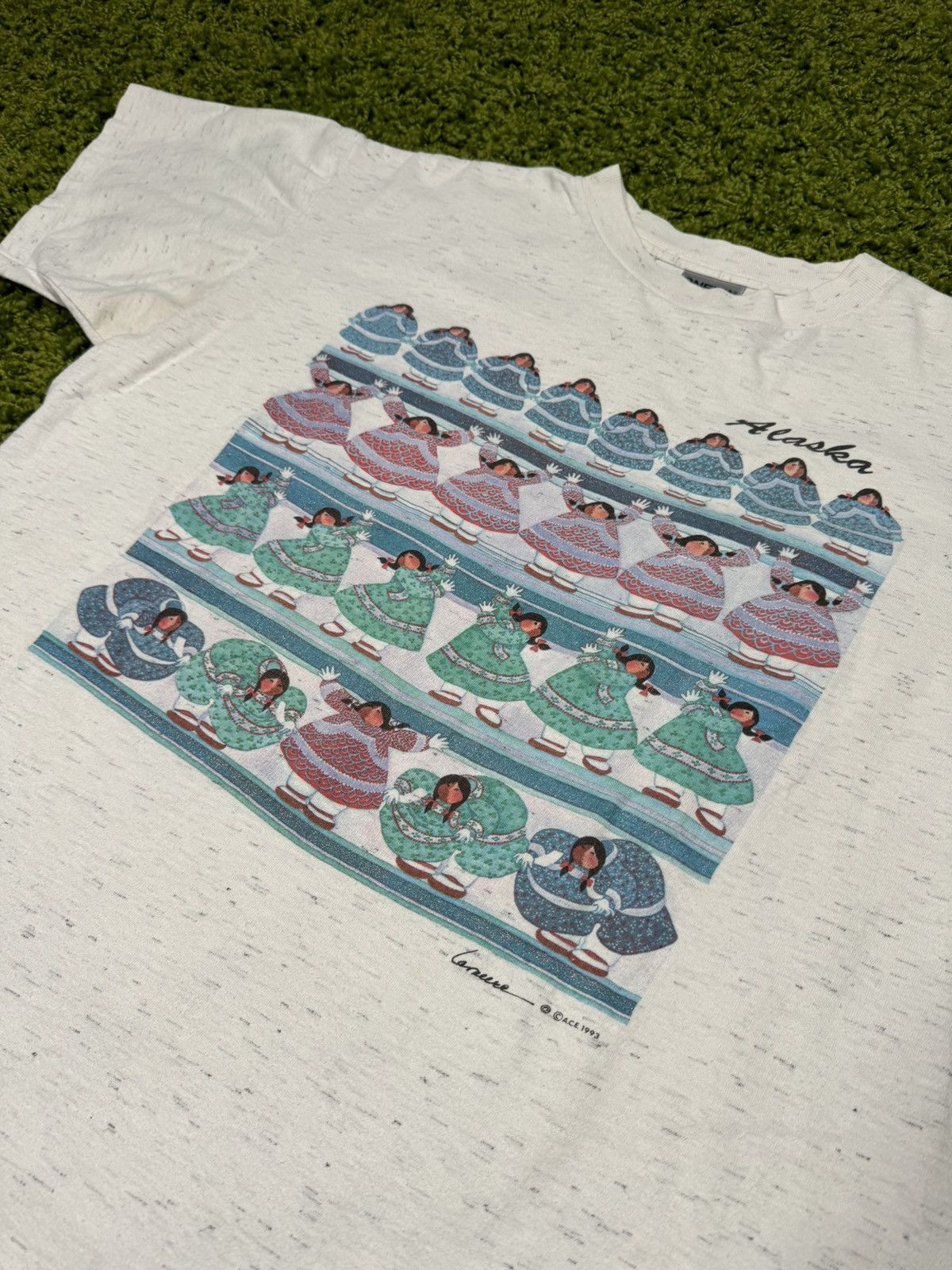 Vintage 1992 Alaska Graphic Tee Size US XL / EU 56 / 4 - 2 Thumbnail