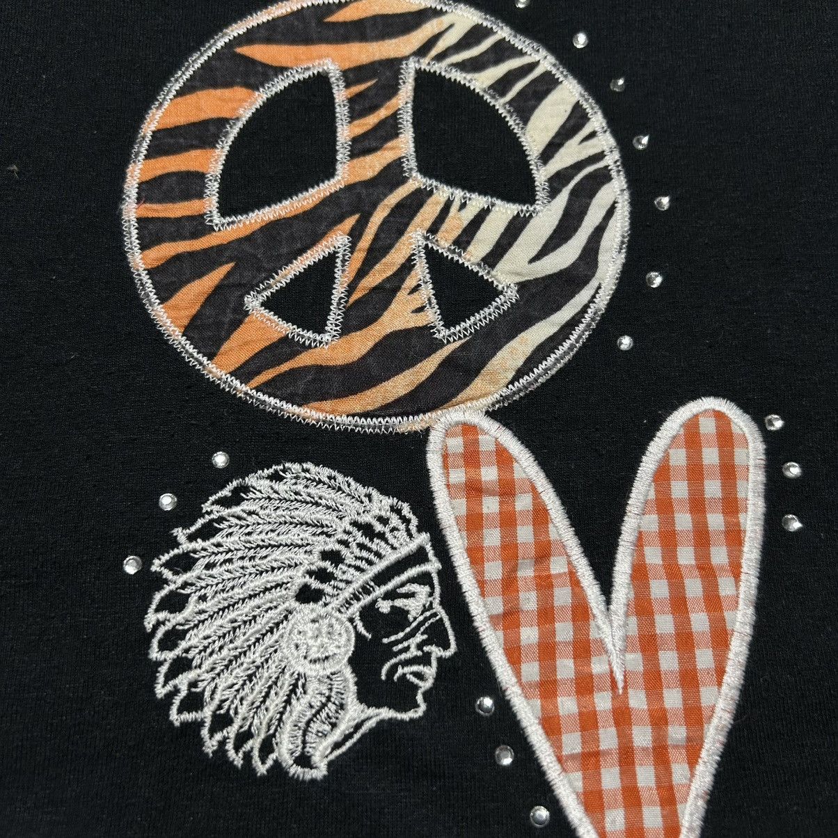 Vintage Vintage Peace Love Graphic Tee Size M / US 6-8 / IT 42-44 - 4 Thumbnail