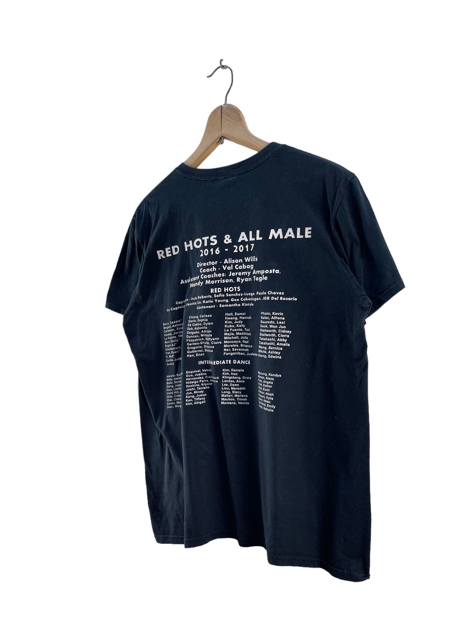 Band Tees Red Hot Chili Pepper RHCP & All Male 2016-2017 Shirt Size US S / EU 44-46 / 1 - 5 Thumbnail