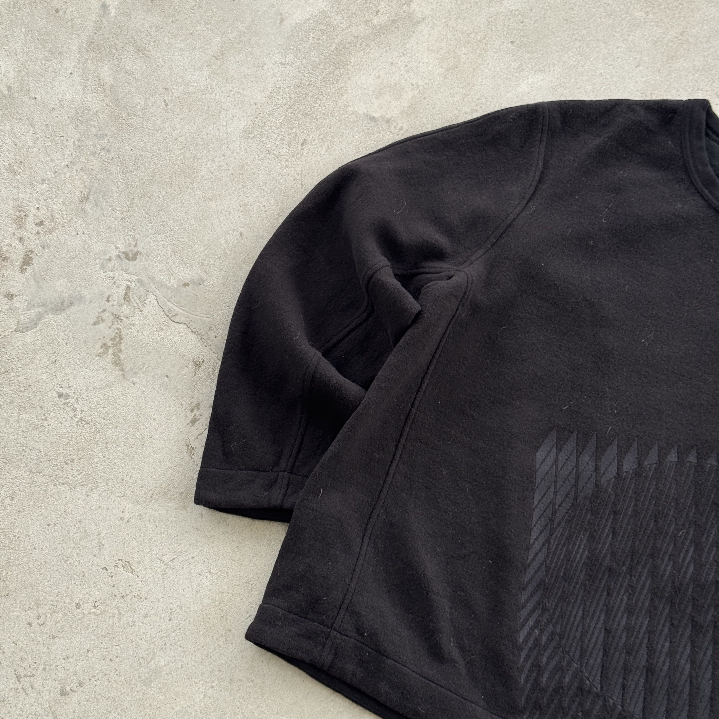 Adidas × Y-3 Adidas Y-3 Yohji Yamamoto Sleeve Patch Sweatshirt Black M Size US M / EU 48-50 / 2 - 4 Thumbnail