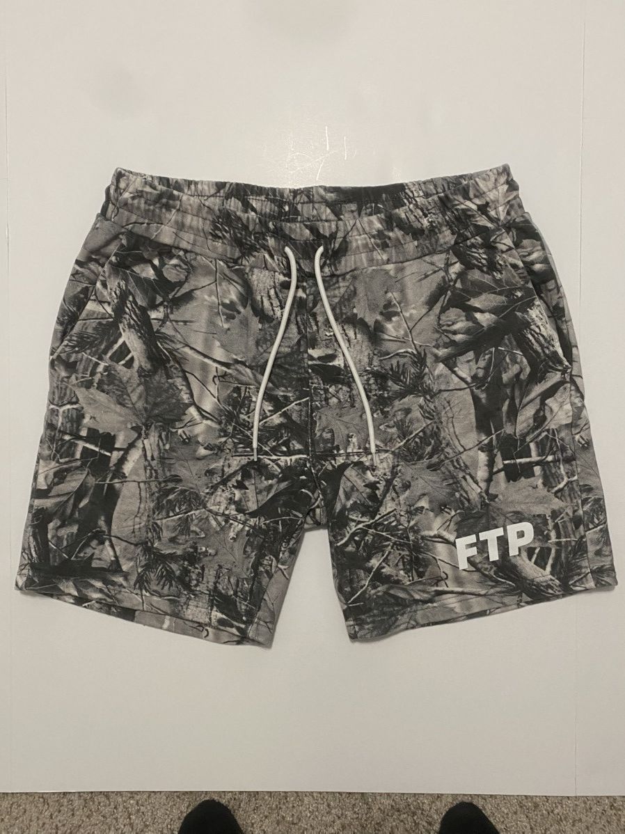 Fuck The Population FTP Tree Camo Shorts (Gray) Size US 32 / EU 48 - 1 Thumbnail