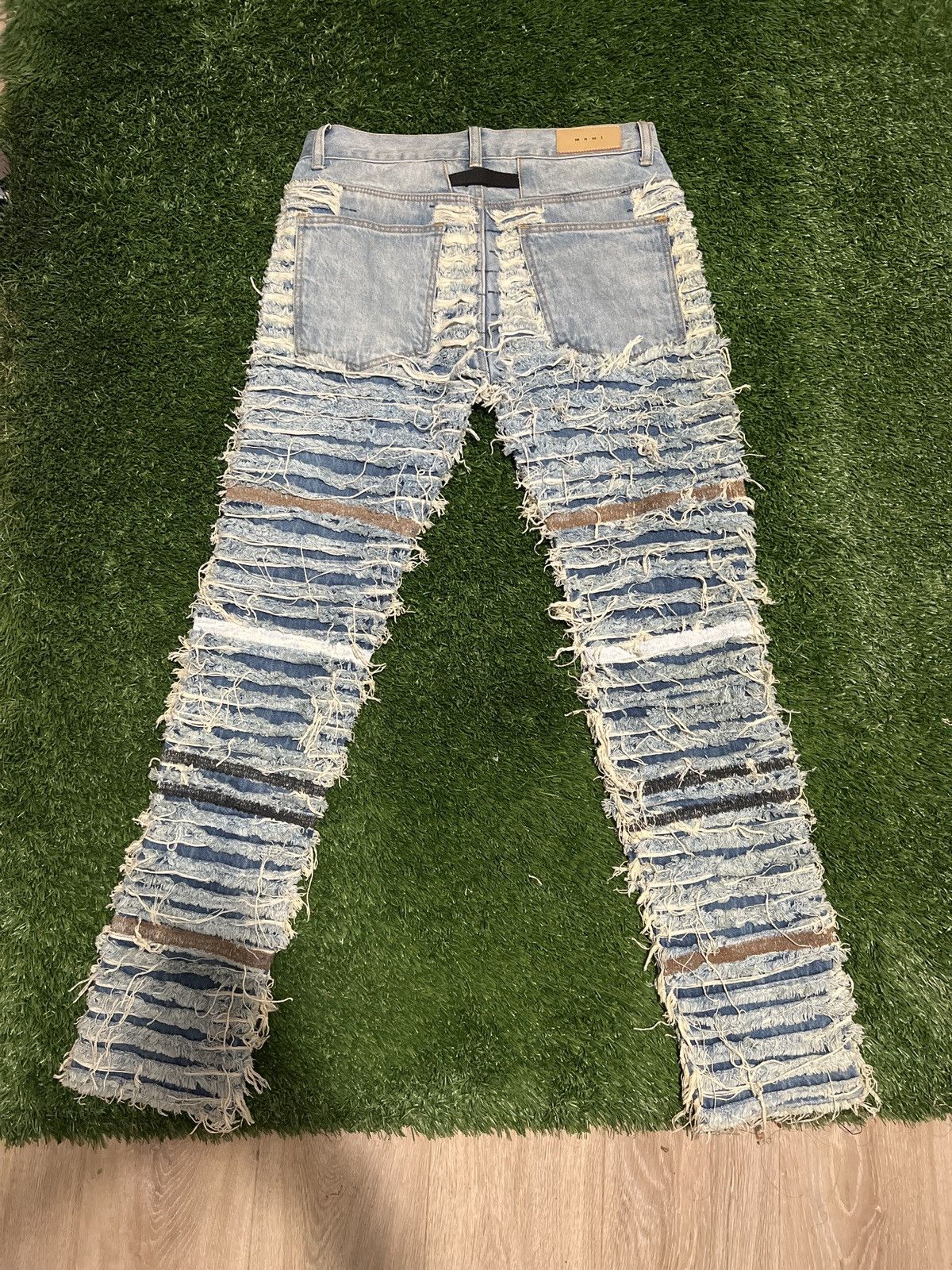 MNML MNML Distressed Jeans Size US 31 - 2 Thumbnail