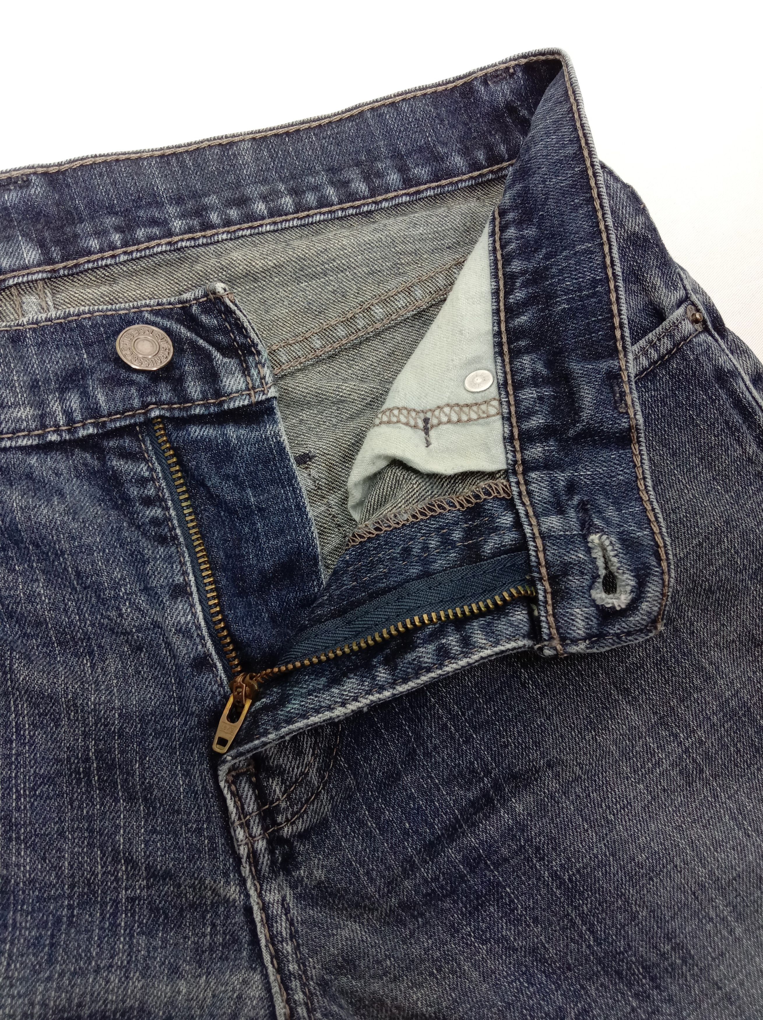 Levi's Vintage Levi's 511 Jeans Faded Dark Blue Slim Fit Denim Size US 30 / EU 46 - 9 Thumbnail