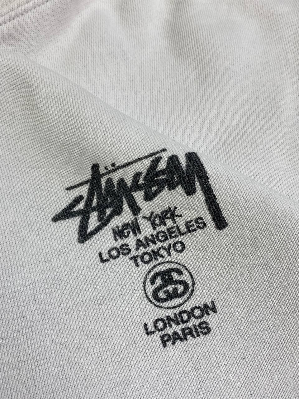 Stussy Vintage Stussy World Tour Big Logo Oversized Hoodie Size US S / EU 44-46 / 1 - 8 Thumbnail