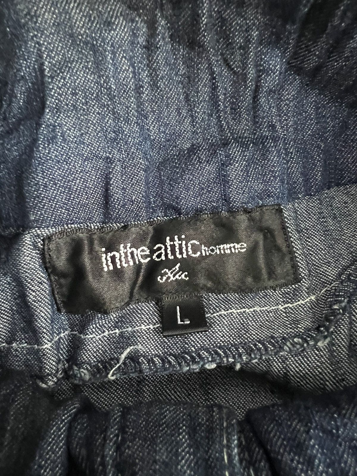 If Six Was Nine Y2K In The Attic Hybrid Denim Flannel Bono Hoodie Jacket Size US M / EU 48-50 / 2 - 11 Thumbnail