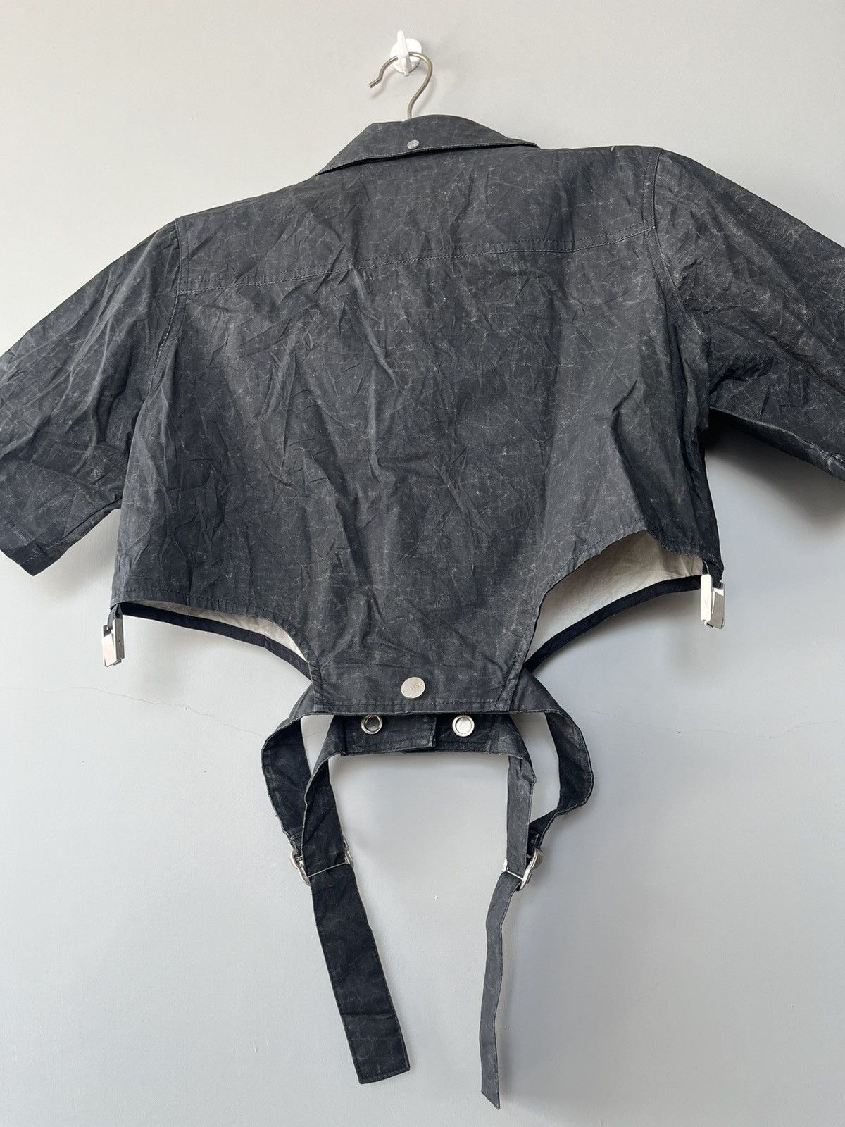 If Six Was Nine JAPANESE NUTH CROP SHIRT BONDAGE PUNK SEDITIONERIES GOTHIC Size US M / EU 48-50 / 2 - 5 Thumbnail
