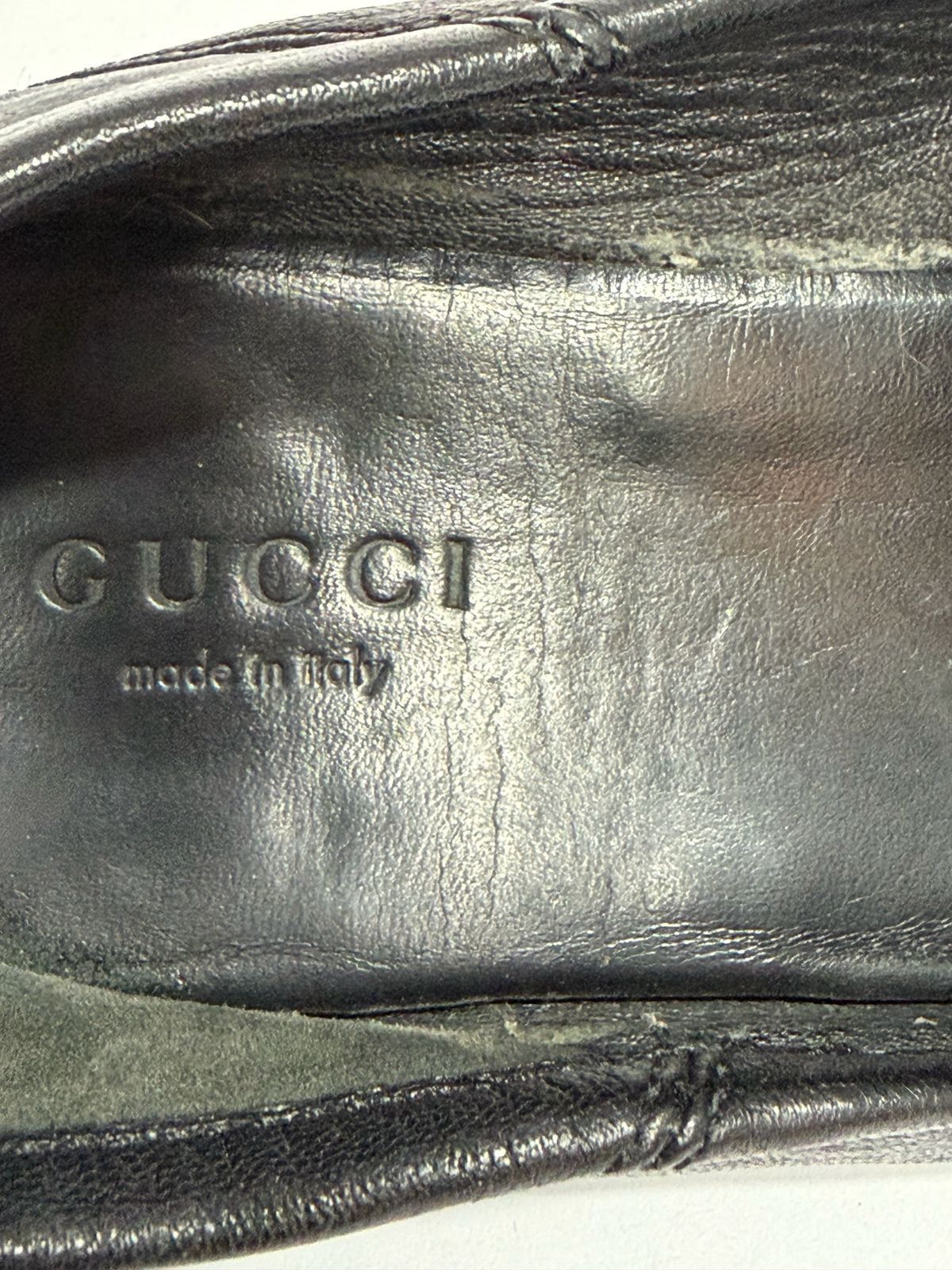 Gucci GUCCI BLACK WOMENS LOAFERS EU37.5 Size US 7.5 / IT 37.5 - 6 Thumbnail
