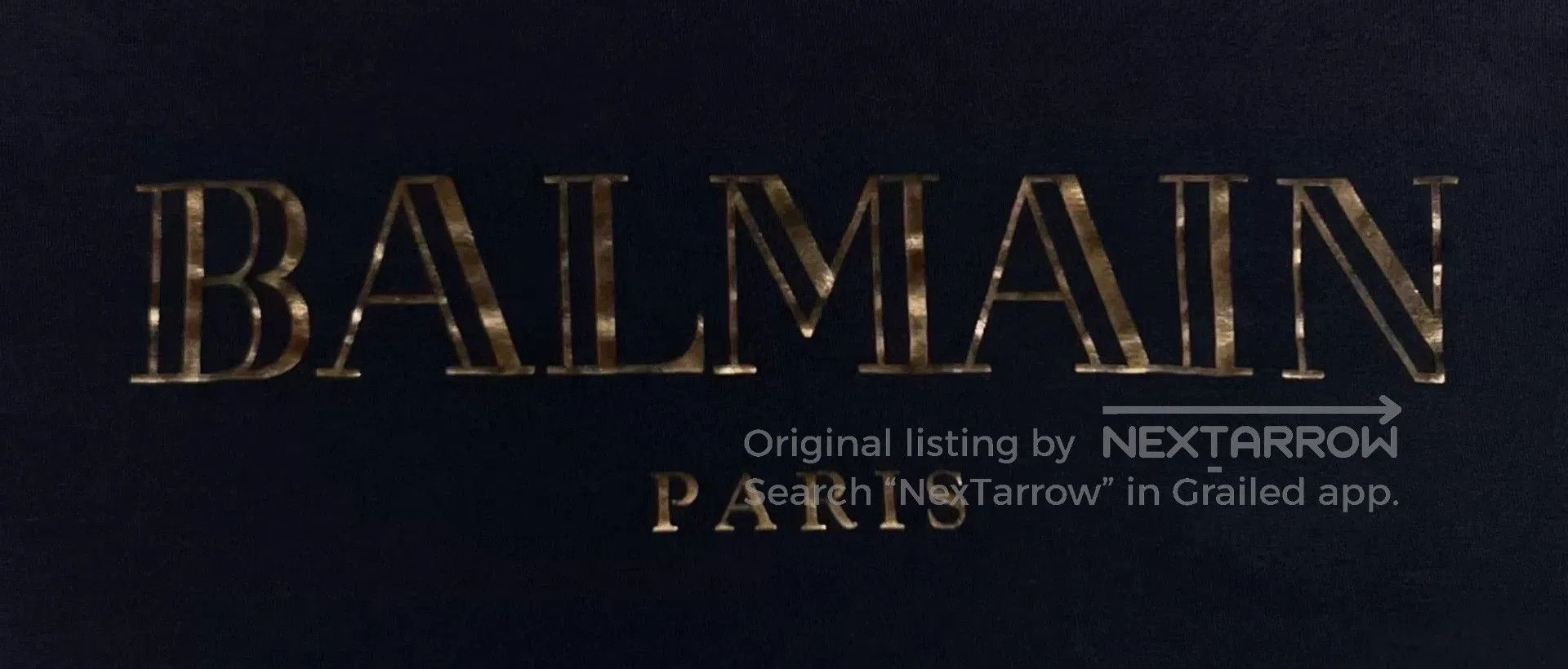 Balmain Balmain Golden Logo Black Short Sleeve. Size S / US 4 / IT 40 - 4 Thumbnail
