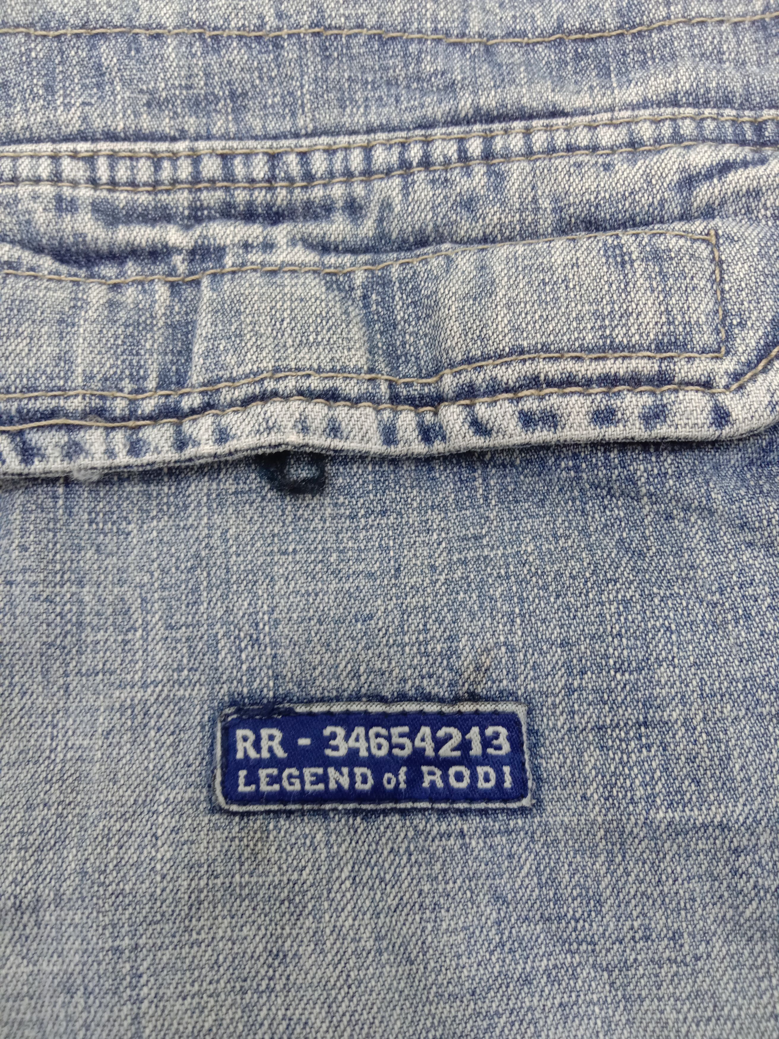 Japanese Brand Baggy Jeans Vintage Japanese Multi Pocket Wide Denim Size US 31 - 14 Thumbnail
