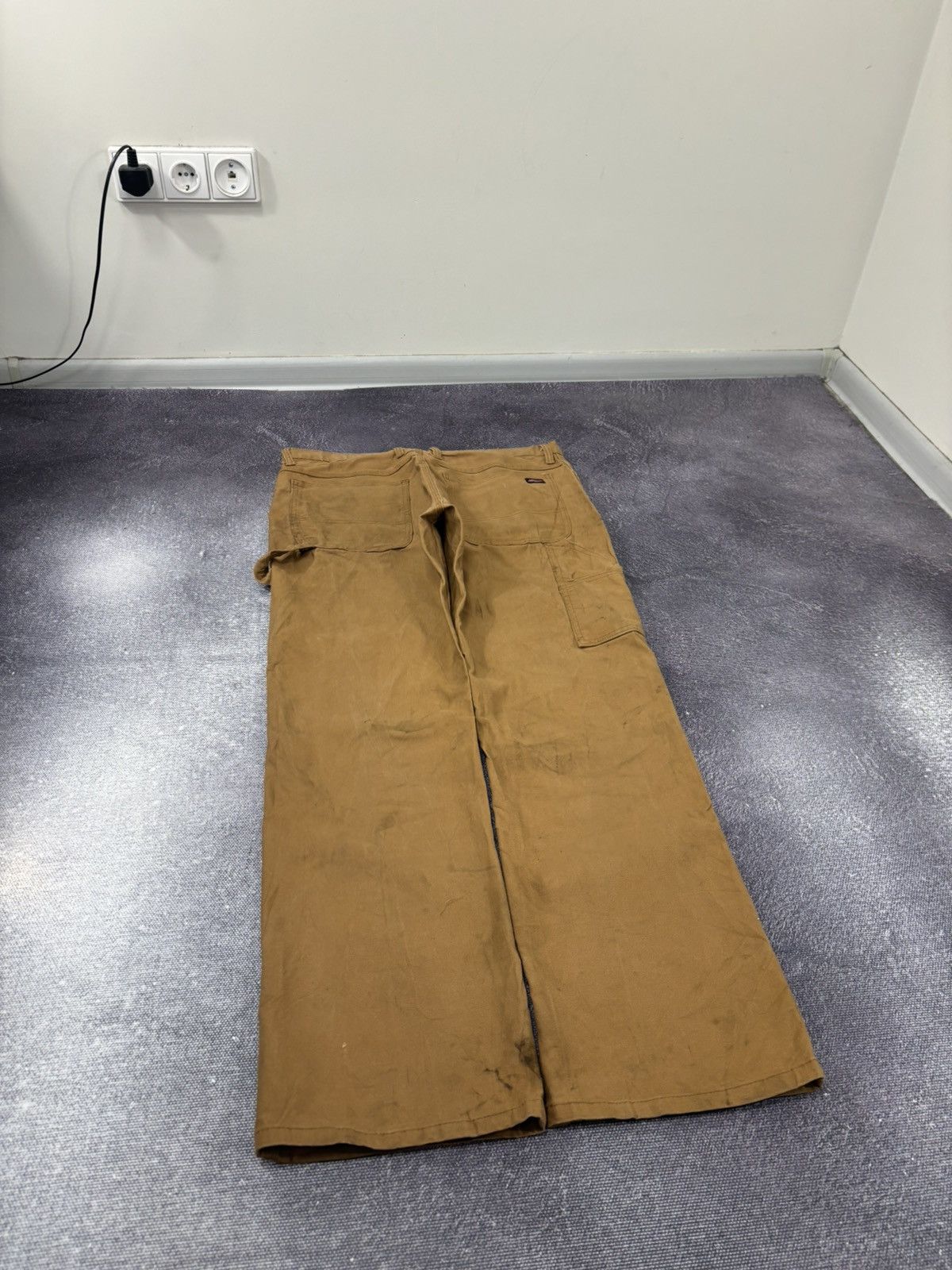 Dickies Vintage Dickies USA Workwear Distressed Hype Carpenter Pants Size US 34 / EU 50 - 4 Thumbnail