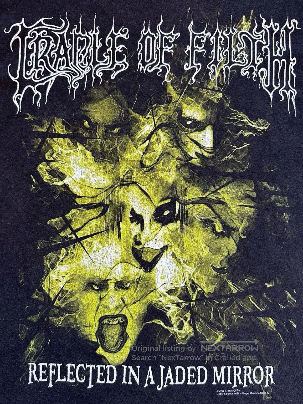 Vintage Vintage Cradle Of Filth 2003 Tee. Size US M / EU 48-50 / 2 - 5 Thumbnail