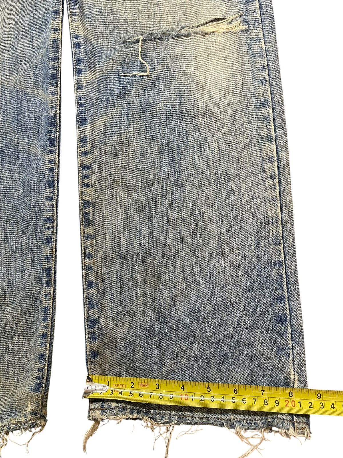 Polo Ralph Lauren Vintage RL Polo Ralph Lauren Mud Wash Distress Baggy Jeans Size US 32 / EU 48 - 19 Thumbnail