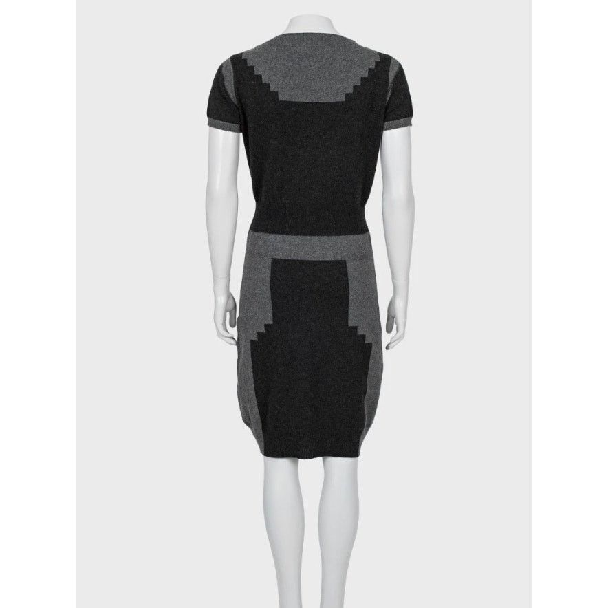 Saint Laurent Multicolor Cashmere Dress, Size M (runs small)