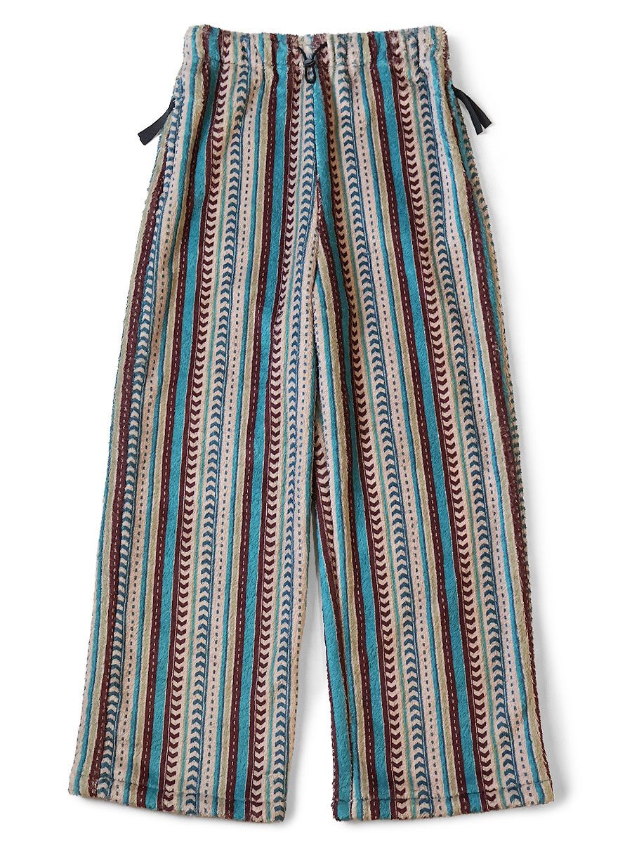 Kapital Kapital Columbia-striped Fleece Easy pants Size US 32 / EU 48 - 2 Thumbnail