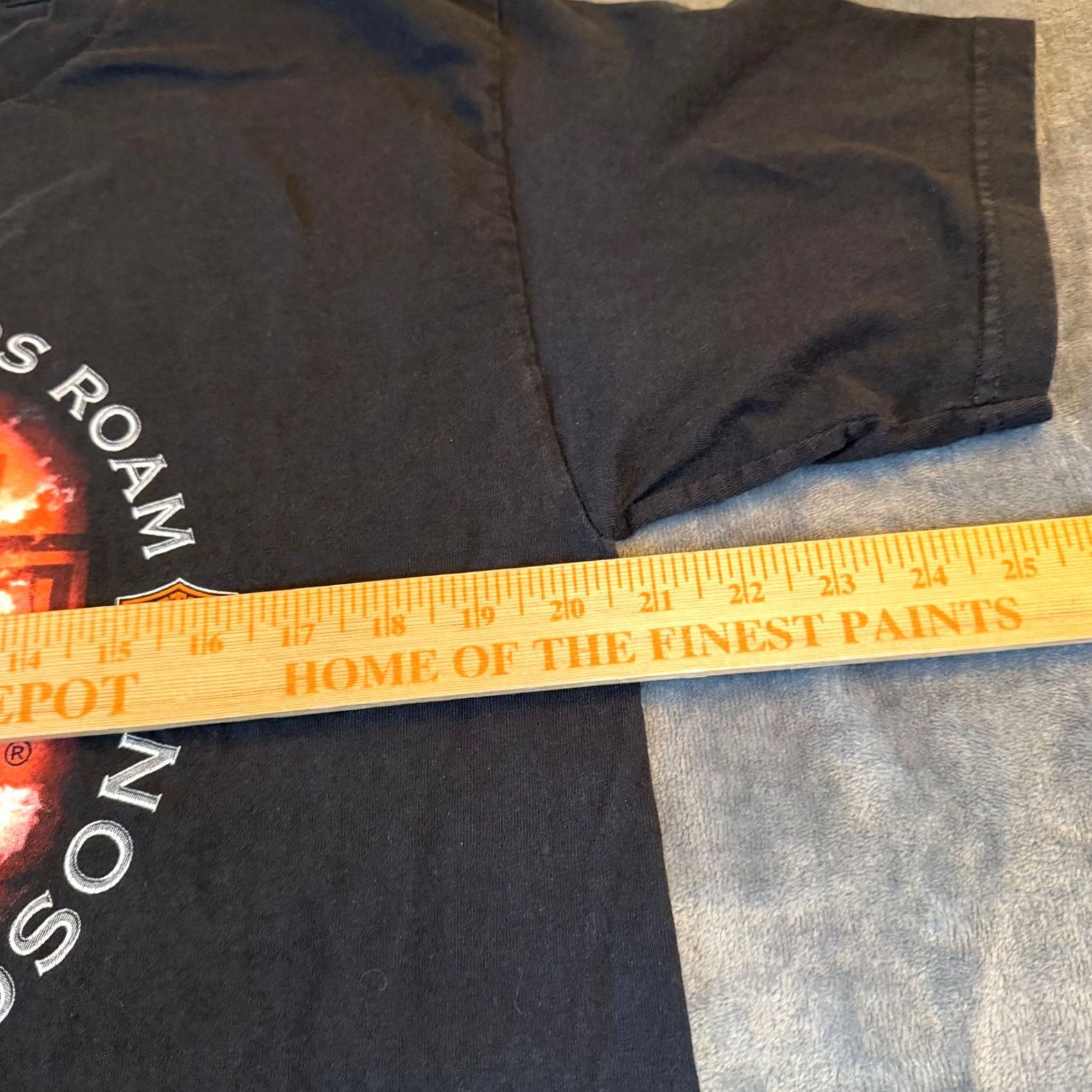 Harley Davidson VINTAGE Harley-Davidson T Shirt Men Large Black Eagles Las Vegas Graphic Tee 2000s USA, Quotes, Music, Horse Mens Size US L / EU 52-54 / 3 - 6 Thumbnail