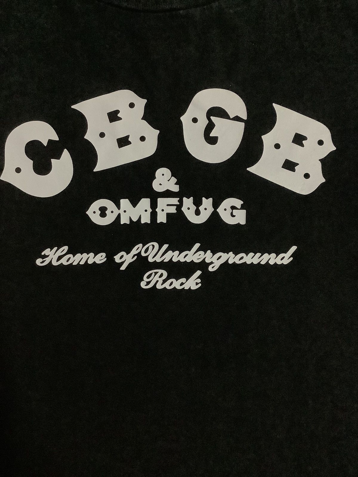 Band Tees × Vintage VINTAGE CBGB & OMFUG HOME OF UNDERGROUND ROCK TEES Size US XL / EU 56 / 4 - 6 Thumbnail