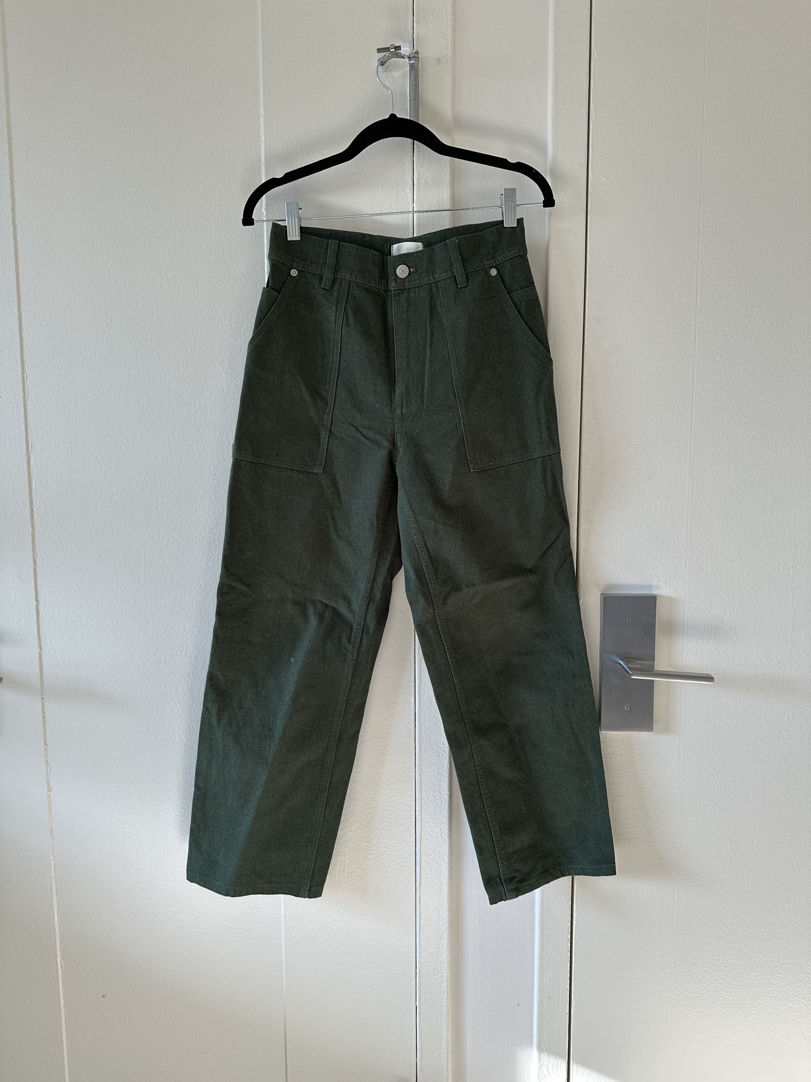 image of Aime Leon Dore Carpenter Pants in Green, Men's (Size 28)